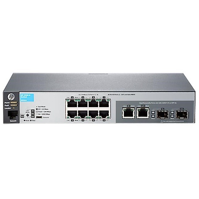 Aruba J9783A 2530-8 port Yönetilebilir Switch