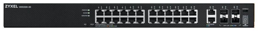 Zyxel XGS2220-30 30 Port Gigabit L3 Access Switch (4x 10G SFP+)