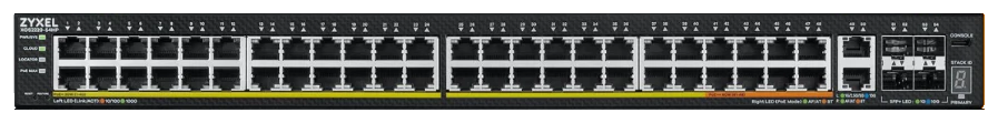 Zyxel XGS2220-54HP 54 Port Gigabit PoE+ L3 Access Switch (600W, 4x 10G SFP+)
