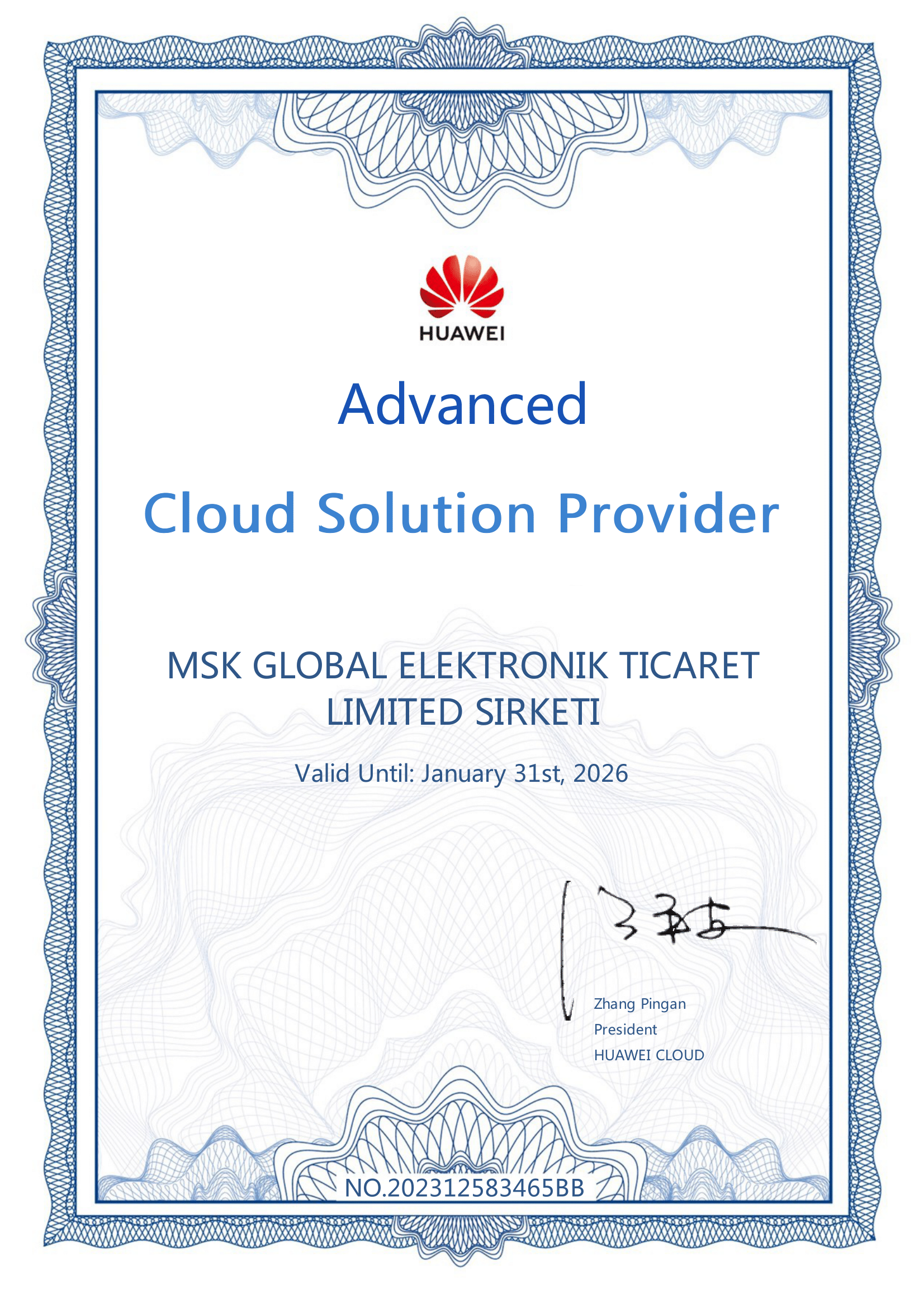 huawei cloud advanced partner sertifika-1